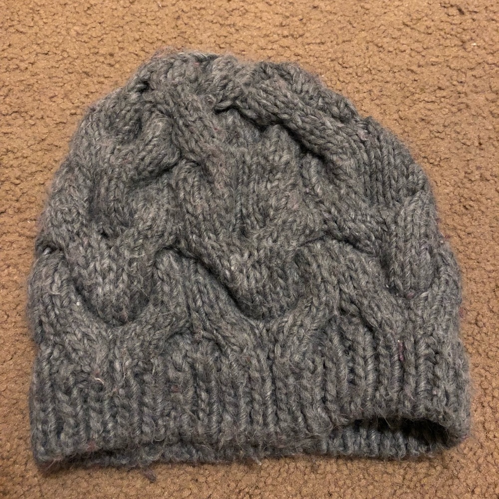 Gray beanie
